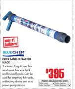 Blue Chem Filter Sand Extractor Black