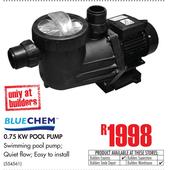 Blue Chem 0.75KW Pool Pump