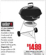 Weber 57cm Compact Kettle Grill