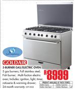 Goldair 5 Burner Gas/Electric Oven
