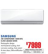 Samsung Air Conditioner 12000 BTU N/Inv AR3000 White