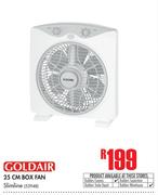 Goldair 25cm Box Fan Slimline
