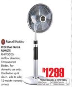 Russell Hobbs Pedestal Fan & Remote RHPFG200