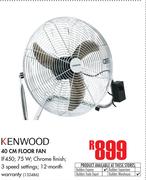 Kenwood 40cm Floor Fan IF450