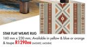 Star Flat Weave Rug-Each