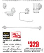 Builders Pride Capri 5 Piece Bathroom Set