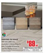 Barnyard Tile Range-Per Sqm