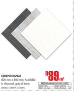 Cementi Range-Per Sqm