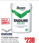 Endure 5Ltr Smooth Matt