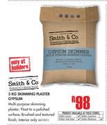 Smith & Co Skimming Plaster Gypsum-5kg