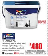 Dulux Acrylic PVA-10Ltr