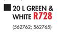 Duram Weather Roof Green & White-20Ltr 