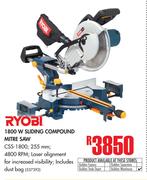 Ryobi 1800W Sliding Compound Mitre Saw