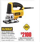 Dewalt 550W Jigsaw With Compact Top Handle