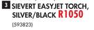 Sievert Easyjet Torch Silver/Black