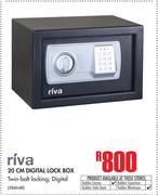 Riva 20cm Digital Lock Box