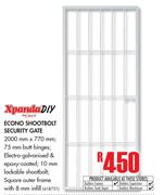 Xpanda Diy Econo Shootbolt Security Gate