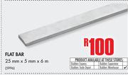 Flat Bar (25mm x 5mm x 6m)