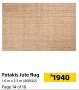 Fotakis Jute Rug 1.6m x 2.3m