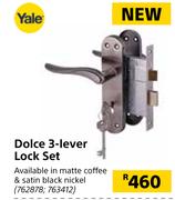 Yale Dolce 3 Lever Lock Set
