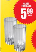 Glass Tumblers-Each