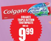 Colgate Triple Action Toothpaste-100ml