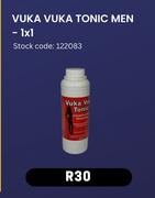 Vuka Vuka Tonic Men-1x1 Stock Code: 122083