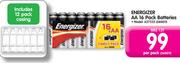 Energizer AA 16 Pack Batteries-Per Pack