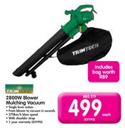 Trimtech 2800W Blower Mulching Vacuum-Each