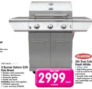Terrace Leisure 3 Burner Saturn 220 Gas Braai-Each