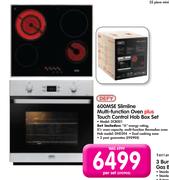 Defy 600MSE Slimline Multi Function Oven Plus Touch Control Hob Box Set DCB001-Per Set