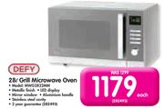 Defy 28Ltr Grill Microwave Oven MWG2822MM-Each
