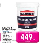 Paramount 20Ltr Plaster Primer-Each
