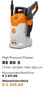 STIHL High Pressure Cleaner RE 80 X