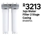 JoJo Water Filter 2 Stage Casing 81469744