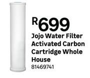 JoJo Water Filter Activated Carbon Cartridge Whole House 81469741