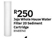 JoJo Whole House Water Filter 20 Sediment Cartridge 81469740