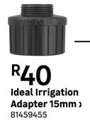 Ideal Irrigation Adapter 15mm 81459455
