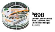 Geolia Comfort Hose Pipe 12.5mm x 20m (Includes Fittings) 81445896