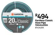 Gardena Classic Hose Pipe 13mm x 20m 81434204