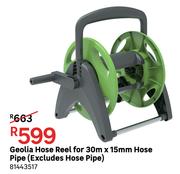 Geolia Hose Reel For 30m x 15mm Hose Pipe (Excludes Hose Pipe) 81443517