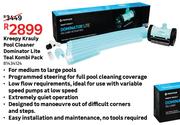 Kreepy Krauly Pool Cleaner Dominator Lite Teal Kombi Pack 81434124