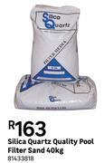 Silica Quartz Quality Pool Filter Sand-40kg