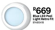 Blue LED Pool Light Retro Fit