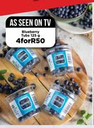 Blueberry Tubs-For 4 x 125g