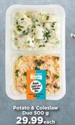 Potato & Coleslaw Duo 500g- Each