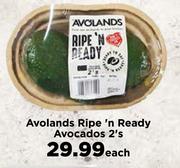 Avolands Ripe 'n Ready Avocados 2's- Each
