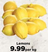 Lemons- Per Kg