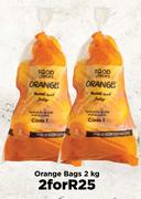 Orange Bags 2kg- For 2
