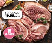 Bulk Pork Packs-Per kg